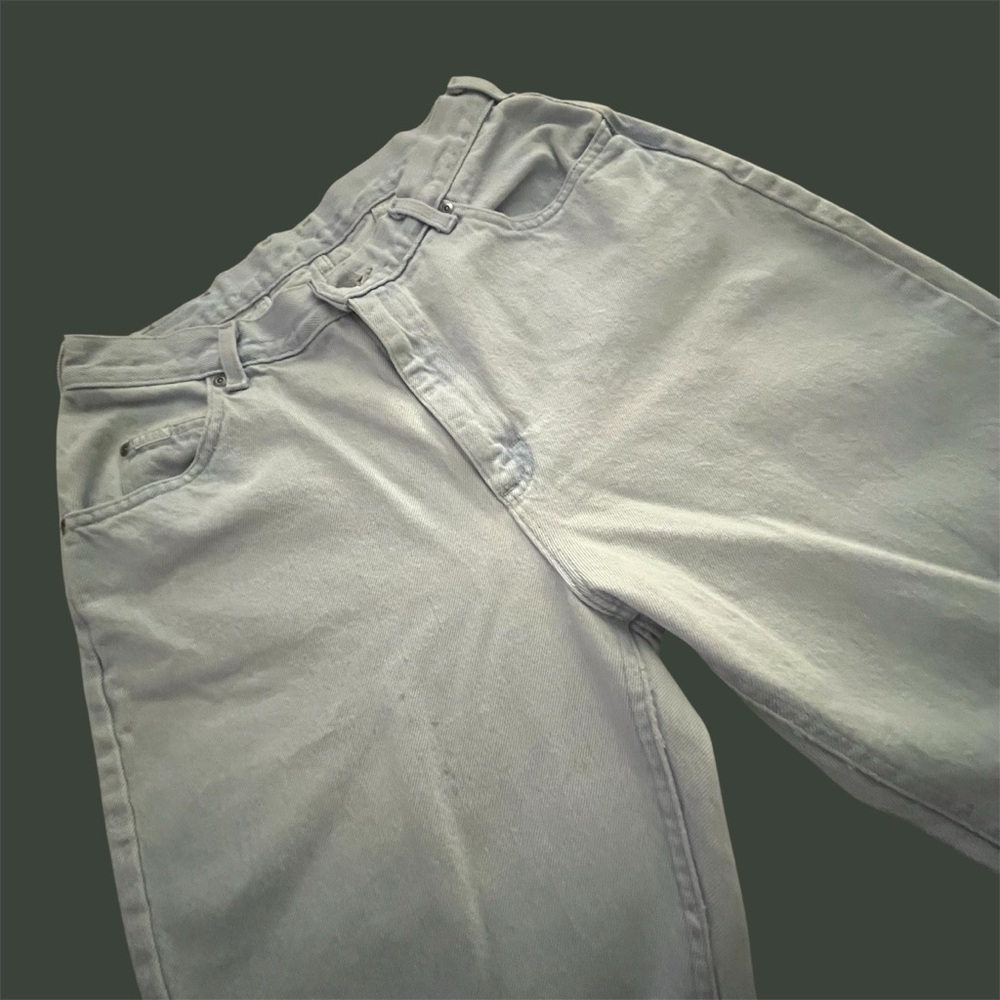 Lee Mom Jeans Classic Super Hi-Rise 80's Vintage Light-Wash ~ Perfect Condition - Picture 6 of 16